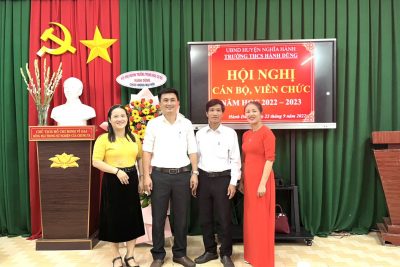 HỘI NGHỊ CÁN BỘ, VIÊN CHỨC NĂM HỌC 2022-2023